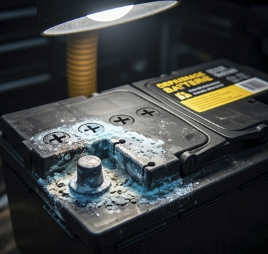 Oxidation Batterie - Dépannage Rapide en IDF